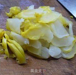 鹅胗拌娃娃菜芯的做法步骤：5
