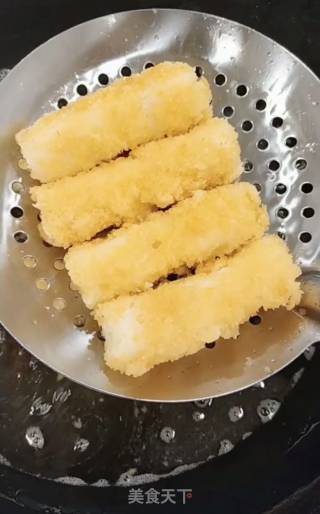 炸脆皮鲜奶的做法步骤：12