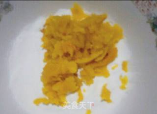 糯米南瓜豆沙包的做法步骤：3