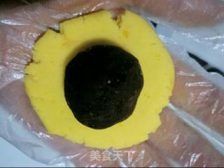 糯米南瓜豆沙包的做法步骤：7