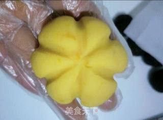 糯米南瓜豆沙包的做法步骤：10