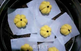 糯米南瓜豆沙包的做法步骤：12