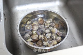 凉拌花甲的做法步骤：2