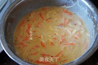 胡萝卜土豆鸡蛋饼的做法步骤：4