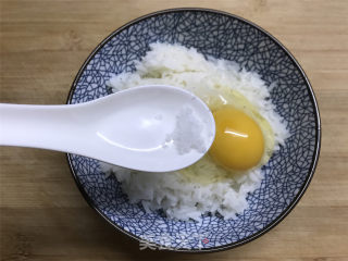 西兰花饭团的做法步骤：4