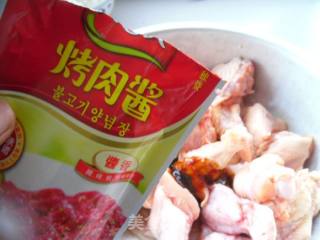 烤肉味鸡翅根的做法步骤：3