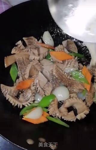 溜腰花的做法步骤：6