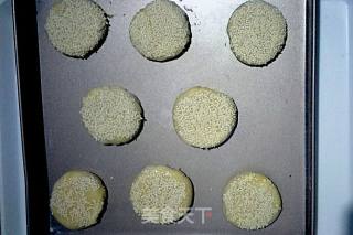 酥掉渣的芝麻糖酥饼的做法步骤：19
