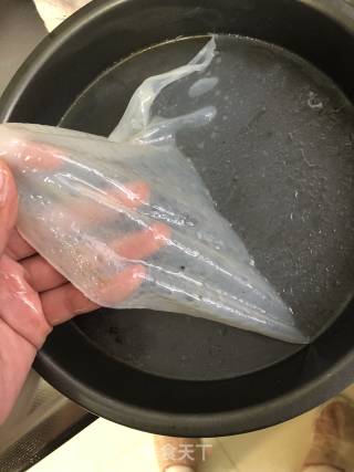 自制卷面皮凉皮的做法步骤：13