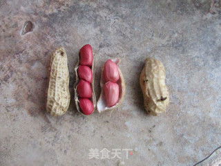 卤煮百日红花生的做法步骤：1