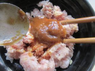 珍珠圆子#团团圆圆#的做法步骤：3