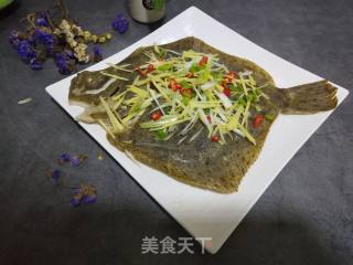团圆饭~清蒸多宝鱼的做法步骤：6