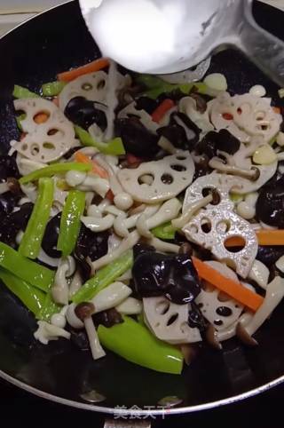 养生小炒的做法步骤：5