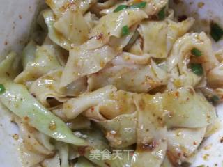 辣椒油拌面的做法步骤：6