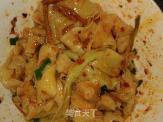 辣椒油拌面的做法步骤：7