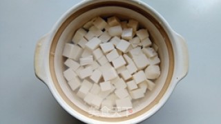 扇贝豆腐汤的做法步骤：2