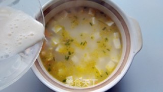 扇贝豆腐汤的做法步骤：7