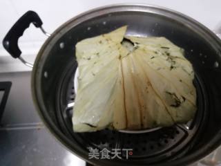 荷叶糯米鸡饭的做法步骤：12