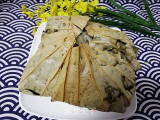 荷叶糯米鸡饭的做法步骤：13