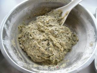 绿茶粉芝麻饼的做法步骤：5