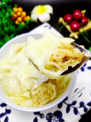 杏鲍菇虾肉馄饨的做法步骤：12