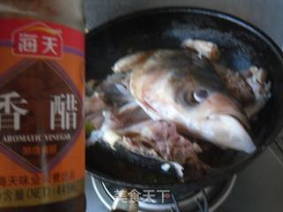 烧鱼头块的做法步骤：8