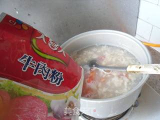 面穗疙瘩汤的做法步骤：8