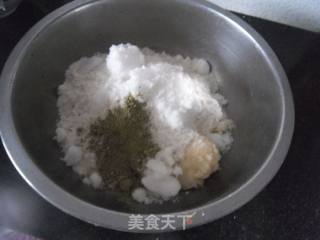 抹茶饼干的做法步骤：1