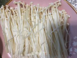 虾仁金针菇的做法步骤：2