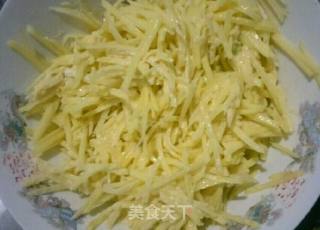 十分钟早餐*土豆丝饼的做法步骤：5