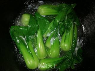 *团圆饭*香菇青菜的做法步骤：4