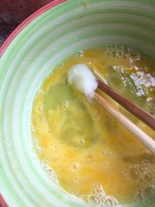 “面食”香蕉夹心蛋饼的做法步骤：3