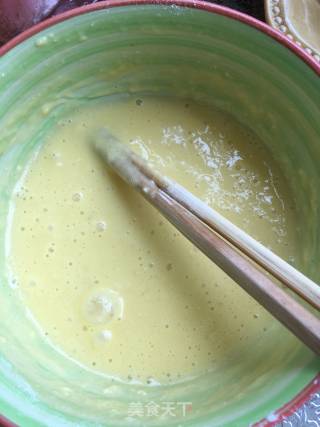 “面食”香蕉夹心蛋饼的做法步骤：6