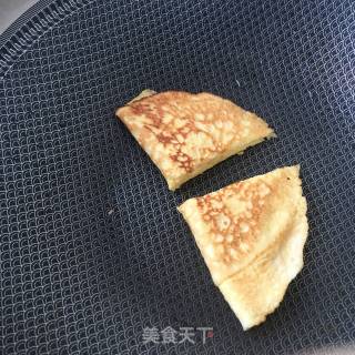 “面食”香蕉夹心蛋饼的做法步骤：14