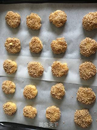 芝麻一口酥的做法步骤：7