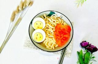 娃娃早餐面的做法步骤：15