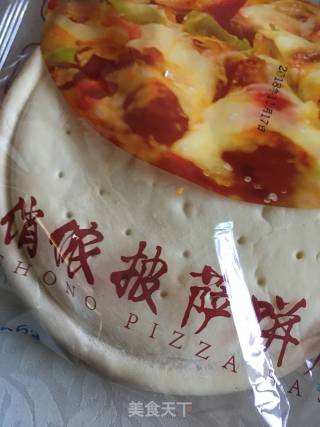水果披萨的做法步骤：1