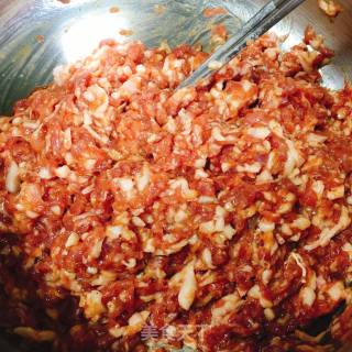 鲜肉马菜饼的做法步骤：2