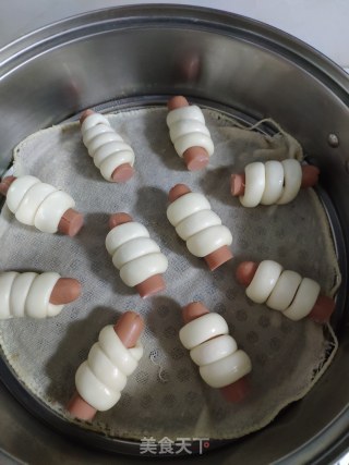 热狗卷的做法步骤：8