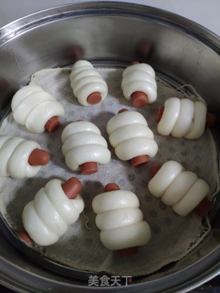 热狗卷的做法步骤：11