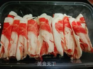 #团圆饭#金针菇千张煮羊肉卷的做法步骤：2