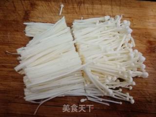 #团圆饭#金针菇千张煮羊肉卷的做法步骤：3