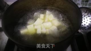 海参虾仁烩豆腐的做法步骤：3