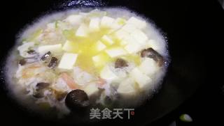海参虾仁烩豆腐的做法步骤：6