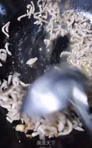 肉炒蒜苗的做法步骤：4