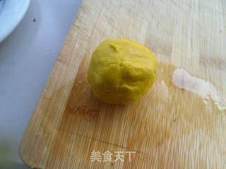 糯米粉南瓜饼的做法步骤：4