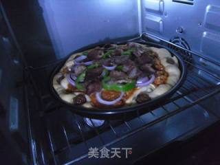 披萨饼的做法步骤：11