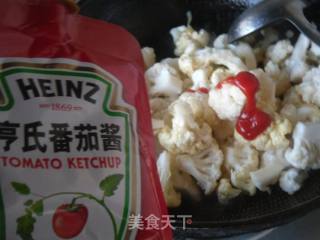 茄汁菜花的做法步骤：5