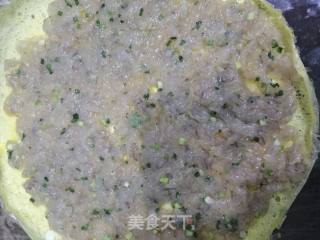 虾肉卷的做法步骤：6