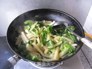 芹菜叶炖土豆的做法步骤：7